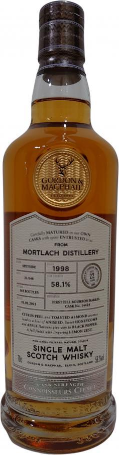 Mortlach 1998 GM Connoisseurs Choice - Cask Strength