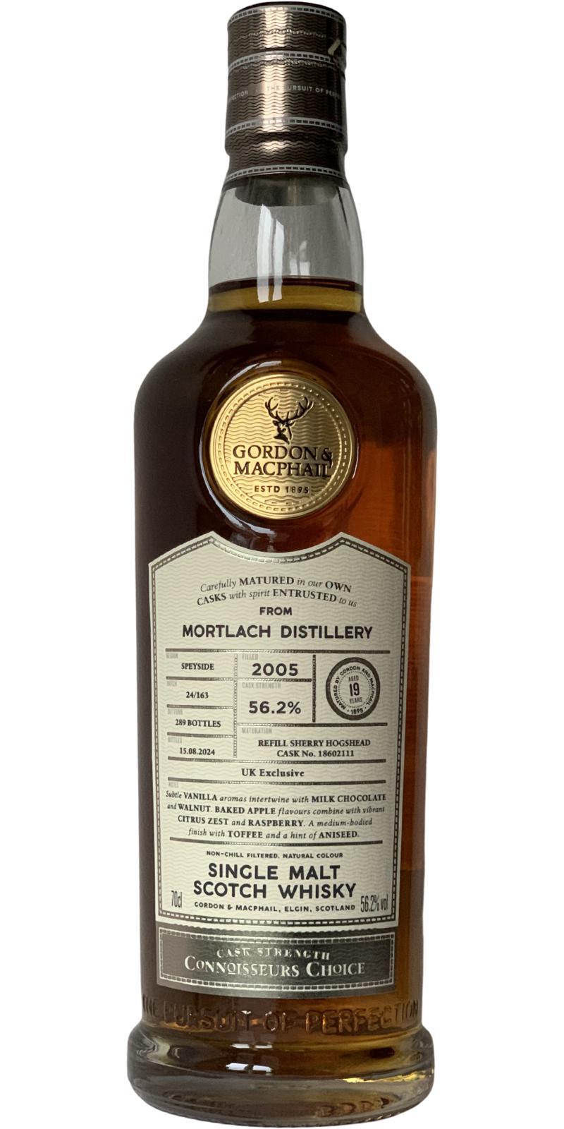 Mortlach 2005 GM Connoisseurs Choice - Cask Strength