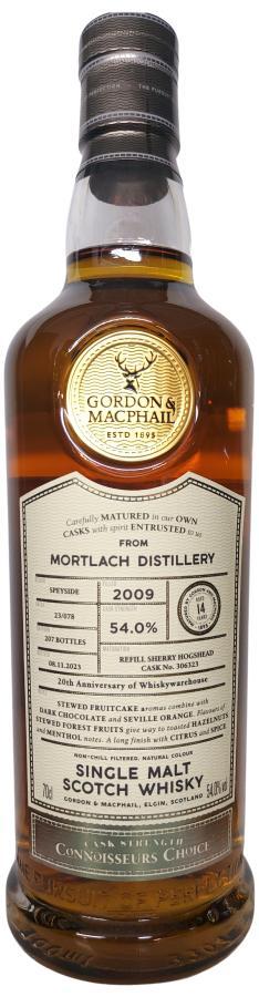 Mortlach 2009 GM Connoisseurs Choice - Cask Strength