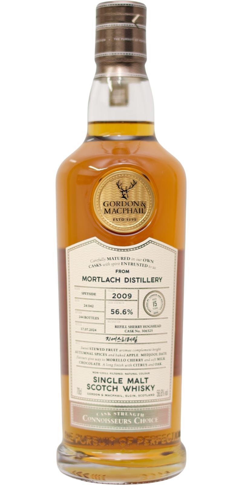 Mortlach 2009 GM Connoisseurs Choice - Cask Strength