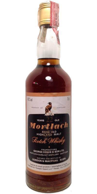 Mortlach 22-year-old GM Licensed Bottling