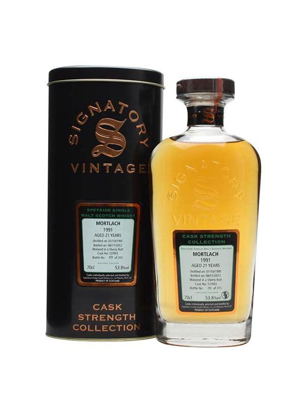 Mortlach 1991 HB Finest Collection - Cask Strength