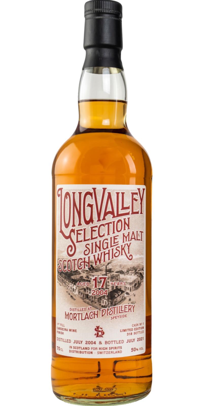 Mortlach 2004 HSD Longvalley Selection