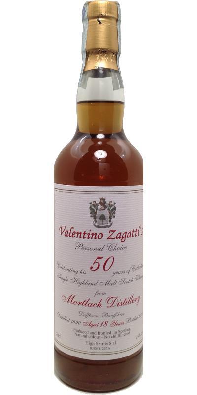 Mortlach 1990 HSC Valentino Zagatti's Personal Choice