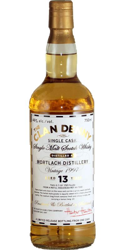 Mortlach 1997 HH The Clan Denny