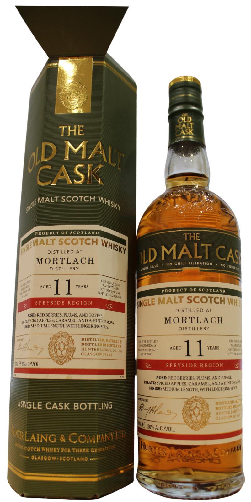 Mortlach 2007 HL The Old Malt Cask