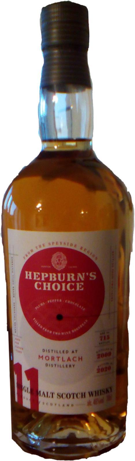 Mortlach 2009 HL Hepburn's Choice