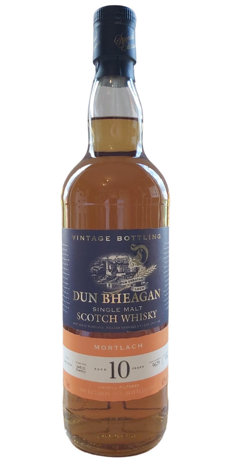 Mortlach 1993 IM Dun Bheagan