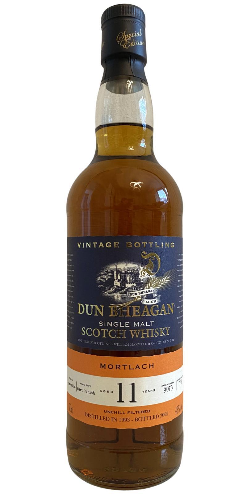 Mortlach 1993 IM Dun Bheagan