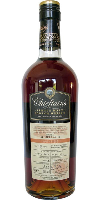 Mortlach 1993 IM Chieftain's Choice