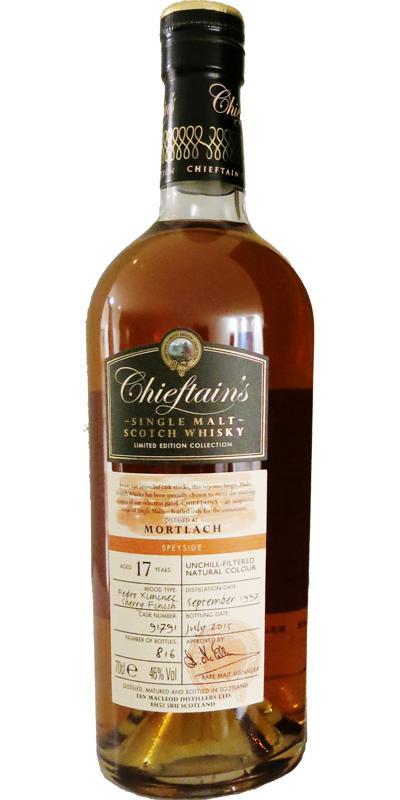 Mortlach 1997 IM Chieftain's