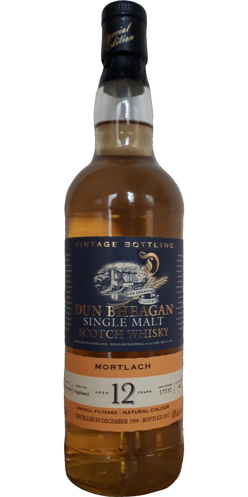 Mortlach 1999 IM Dun Bheagan