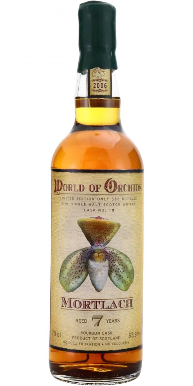 Mortlach 07-year-old JW World of Orchids