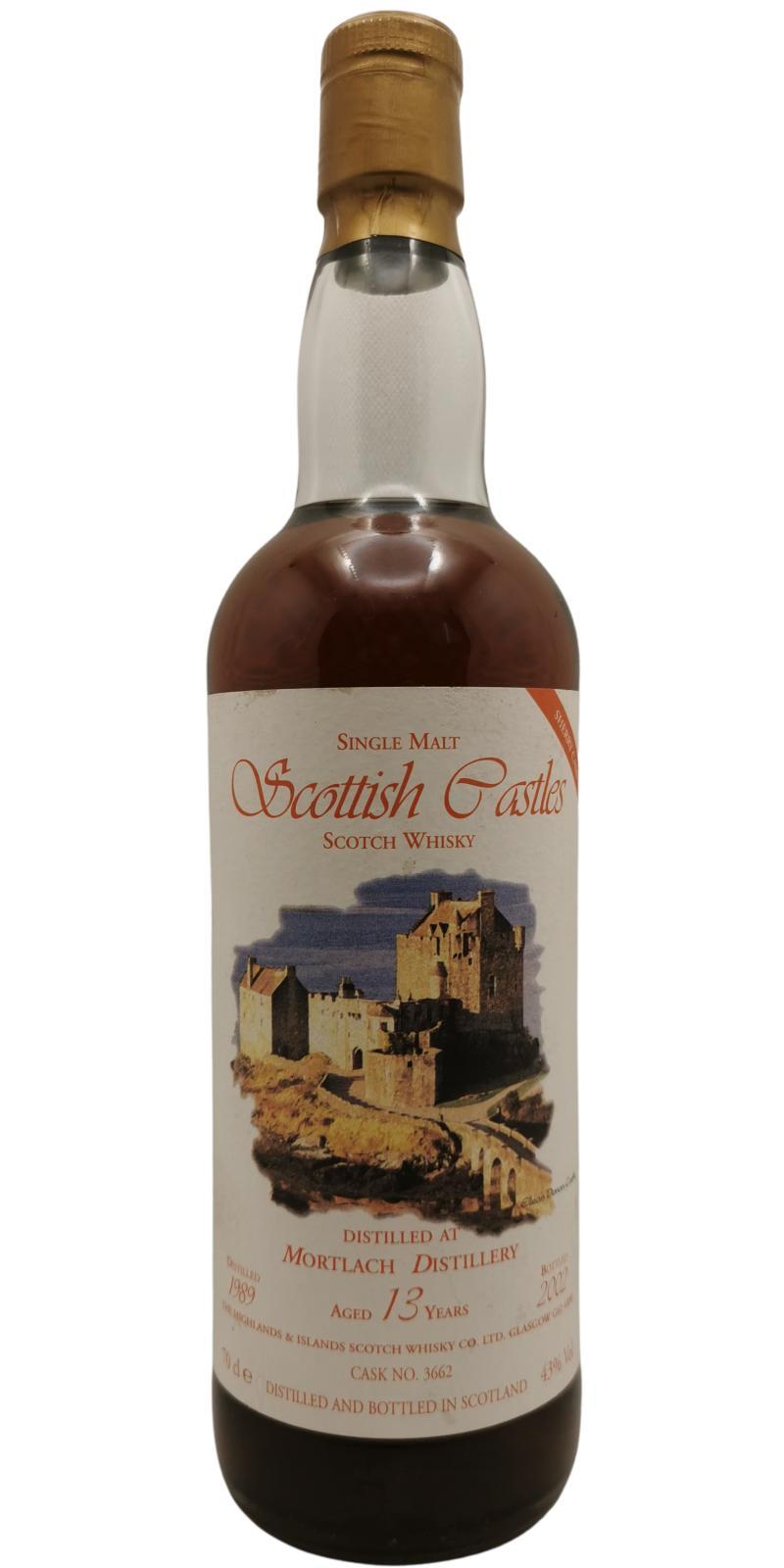 Mortlach 1989 JW Castle Collection - Series 9