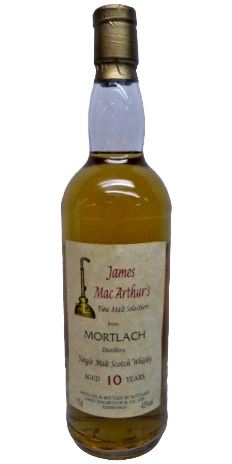Mortlach 10-year-old JM Fine Malt Selection