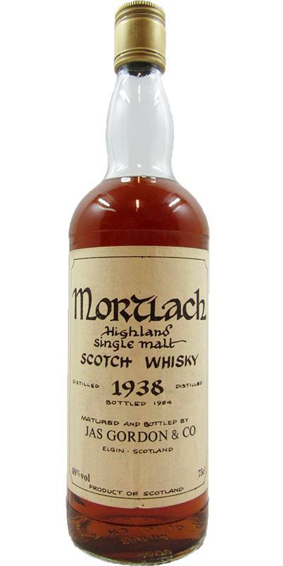 Mortlach 1938 JG