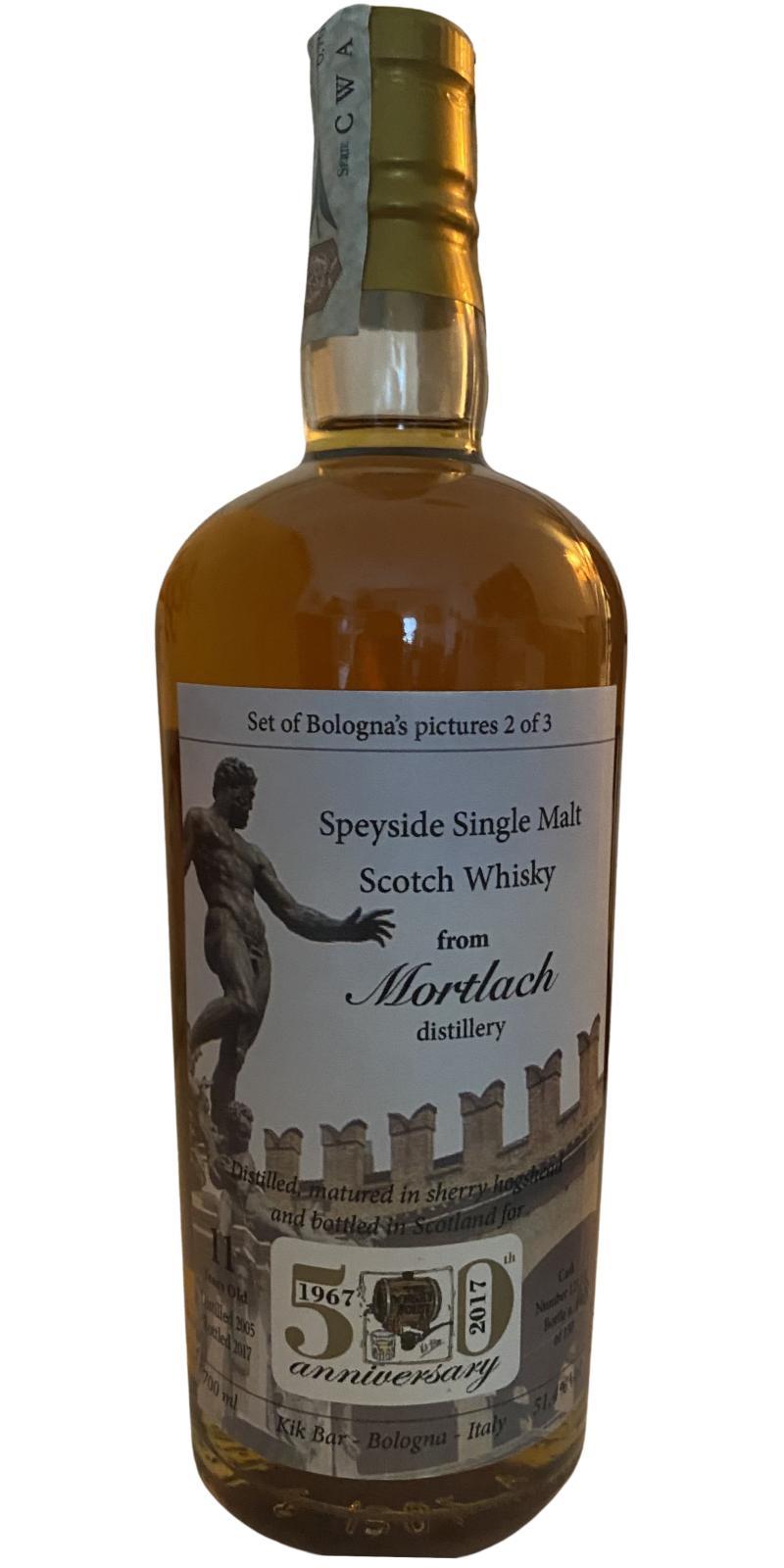 Mortlach 2005 K-B 50th anniversary