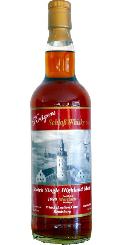 Mortlach 1990 KW Schloss Whisky No. 5