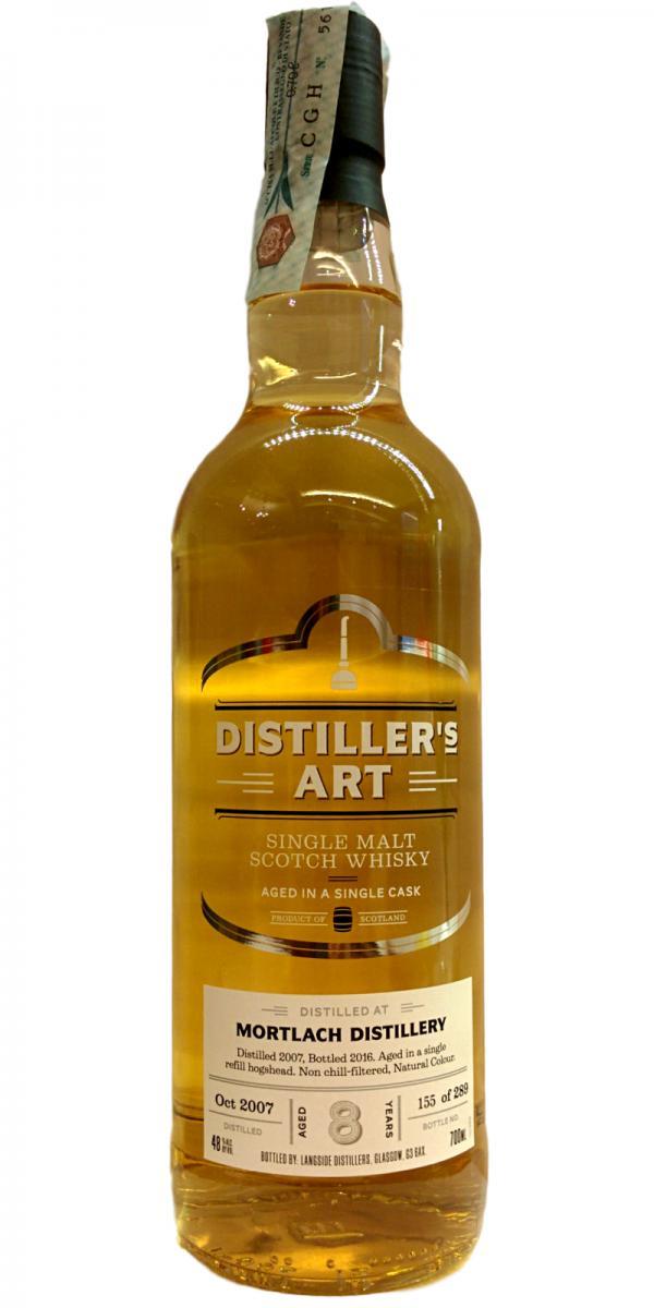 Mortlach 2007 LsD Distiller's Art