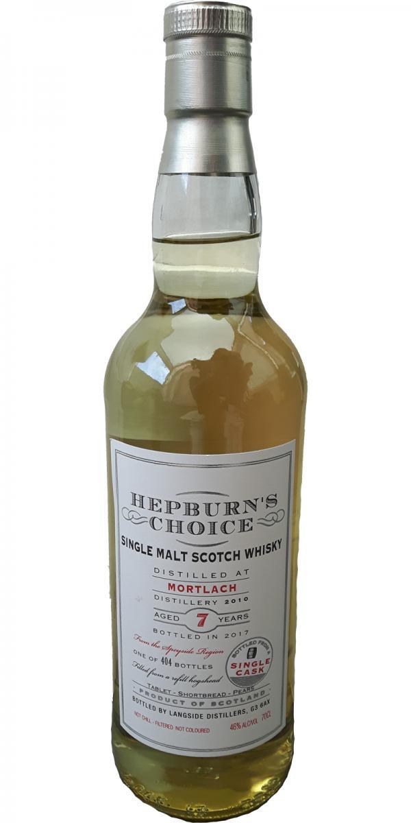 Mortlach 2010 LsD Hepburn's Choice