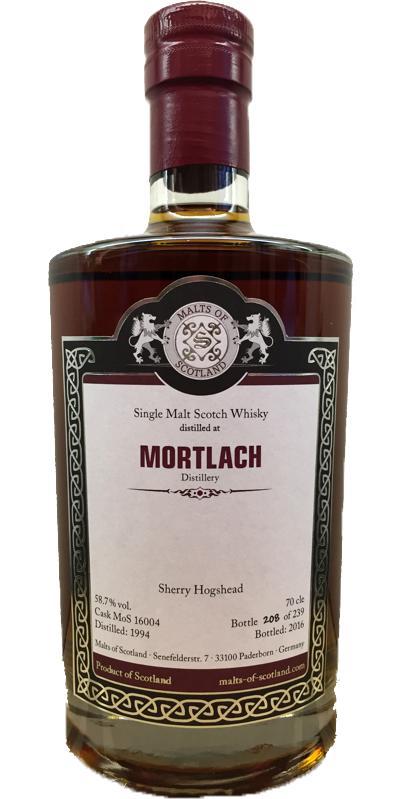 Mortlach 1994 MoS
