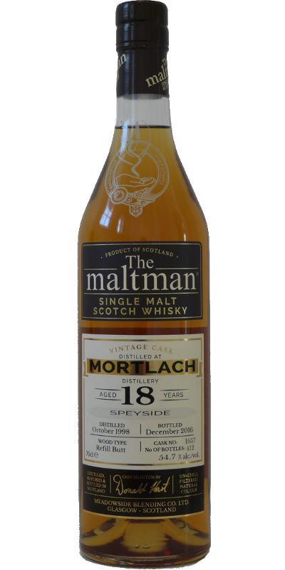 Mortlach 1998 MBl The Maltman