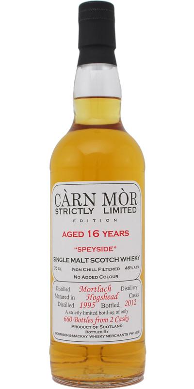Mortlach 1995 MMcK Càrn Mòr - Strictly Limited Edition