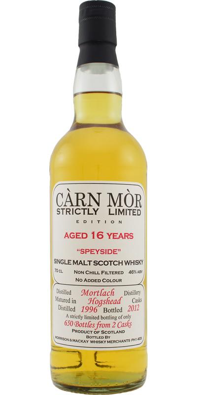 Mortlach 1996 MMcK Càrn Mòr - Strictly Limited Edition