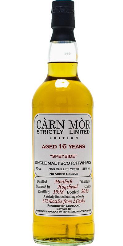 Mortlach 1998 MMcK Càrn Mòr - Strictly Limited Edition