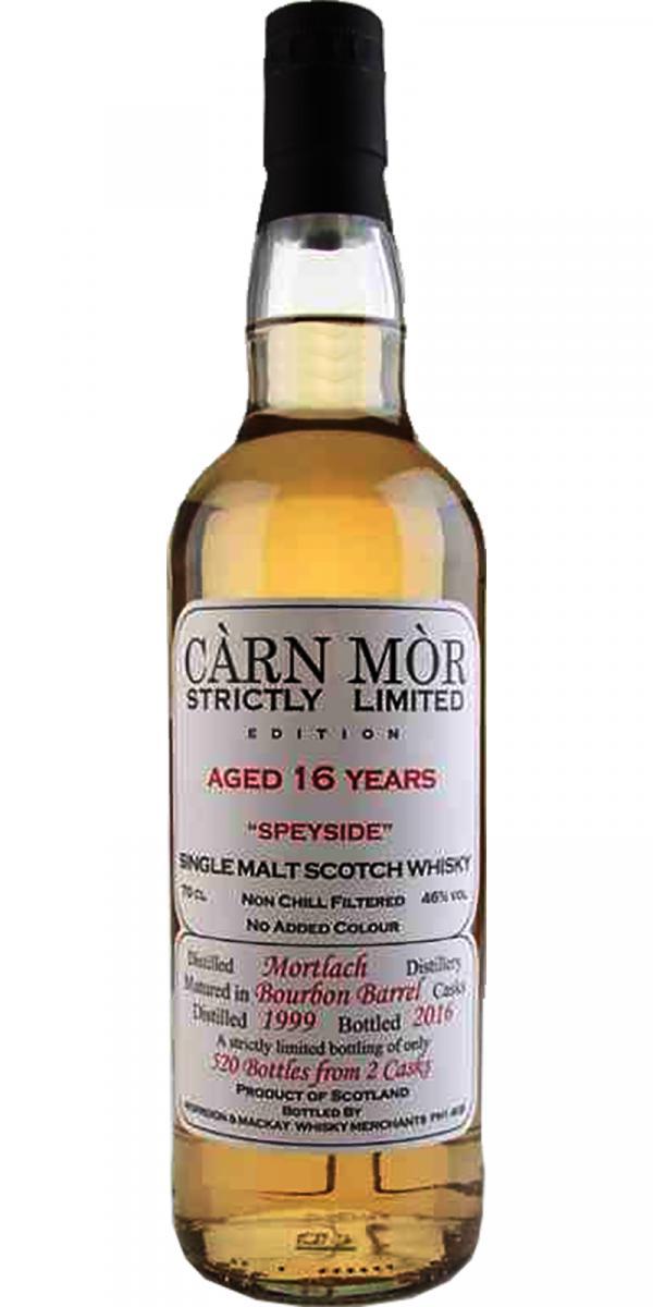 Mortlach 1999 MMcK Càrn Mòr - Strictly Limited Edition