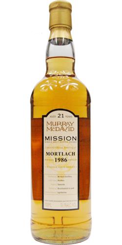 Mortlach 1986 MM Mission Gold