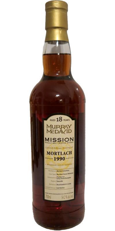 Mortlach 1990 MM Mission Gold