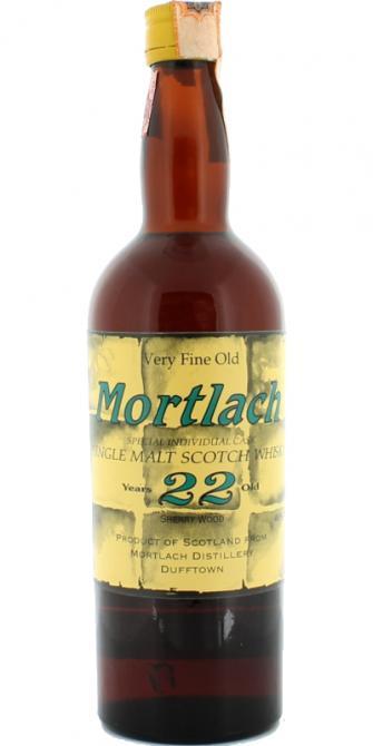 Mortlach 22-year-old Ses Very Fine Old