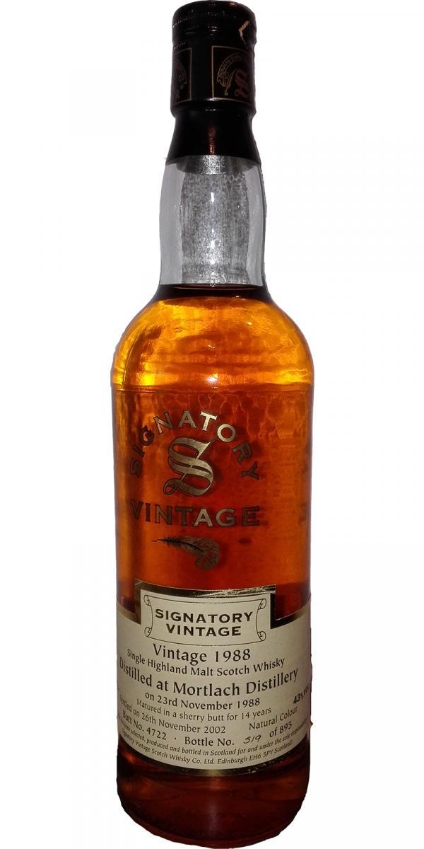 Mortlach 1988 SV Vintage Collection