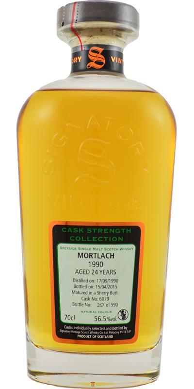 Mortlach 1990 SV Cask Strength Collection