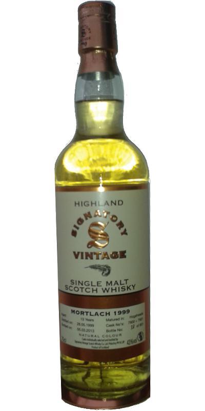 Mortlach 1999 SV Vintage Collection