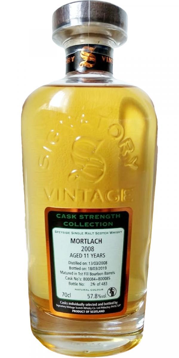 Mortlach 2008 SV Cask Strength Collection