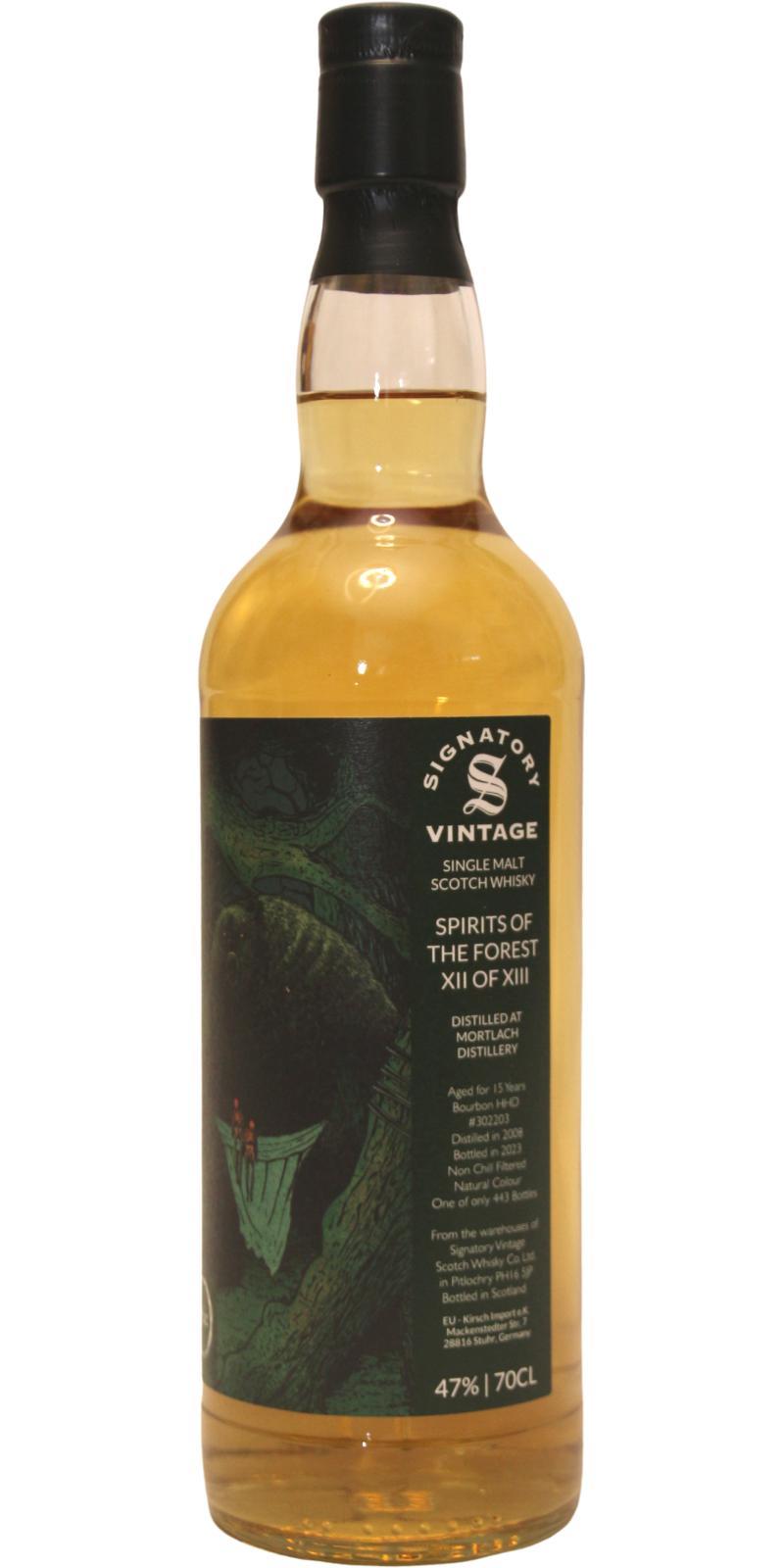 Mortlach 2008 SV Spirits of the Forest