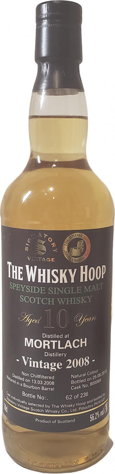 Mortlach 2008 SV The Whisky Hoop
