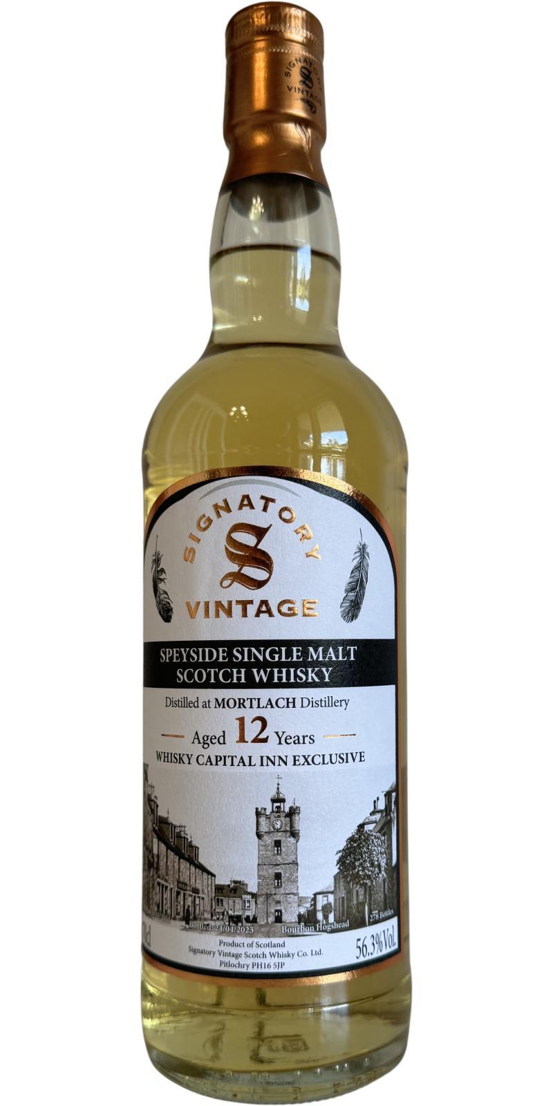 Mortlach 2011 SV
