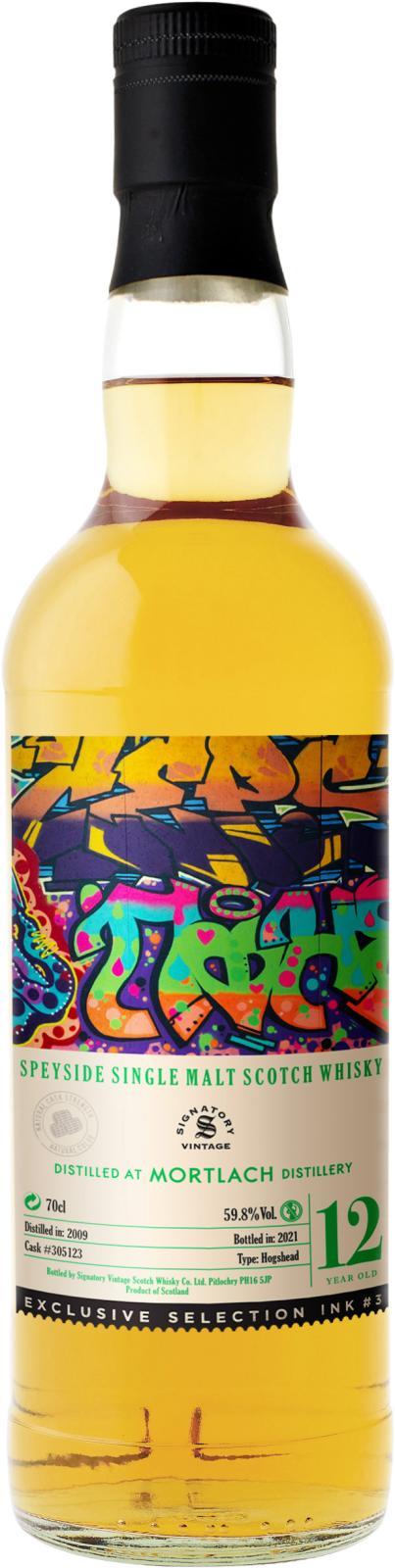 Mortlach 2012 SV Ink #3 Collection