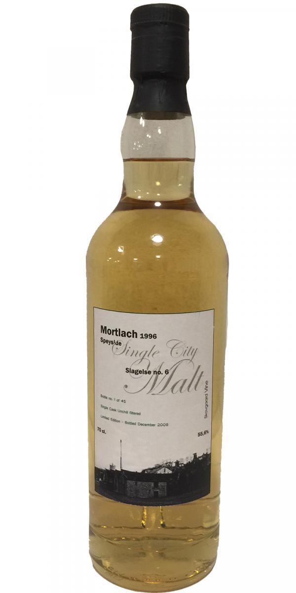 Mortlach 1996 SkV Single City Malt Slagelse no. 6