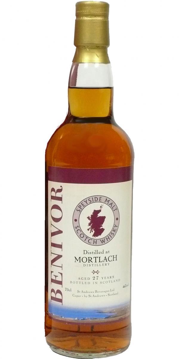 Mortlach 1974 SAB Benivor - Elite Selection by Wallace Milroy