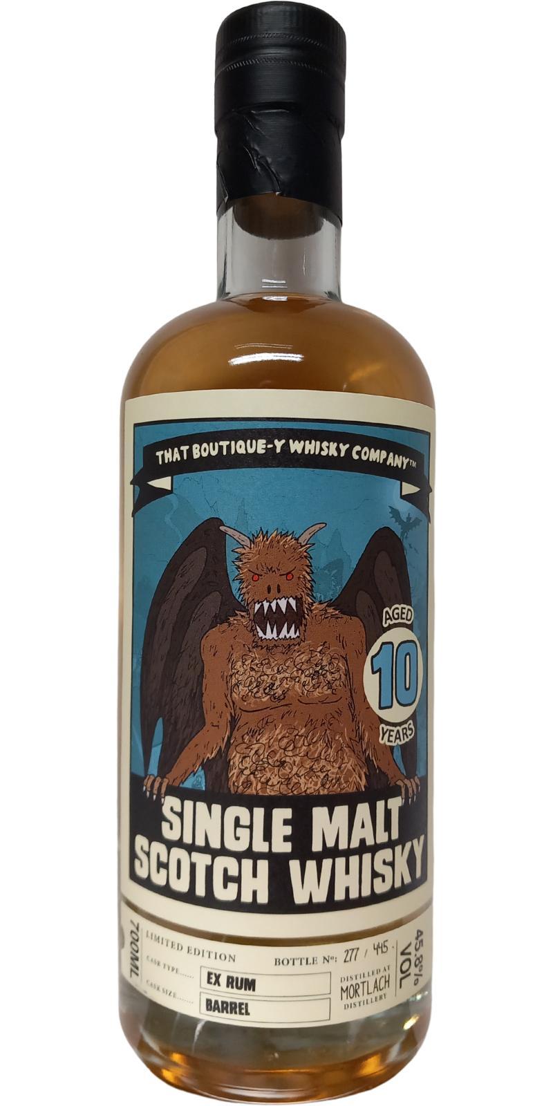 Mortlach 10-year-old TBWC Limited Release