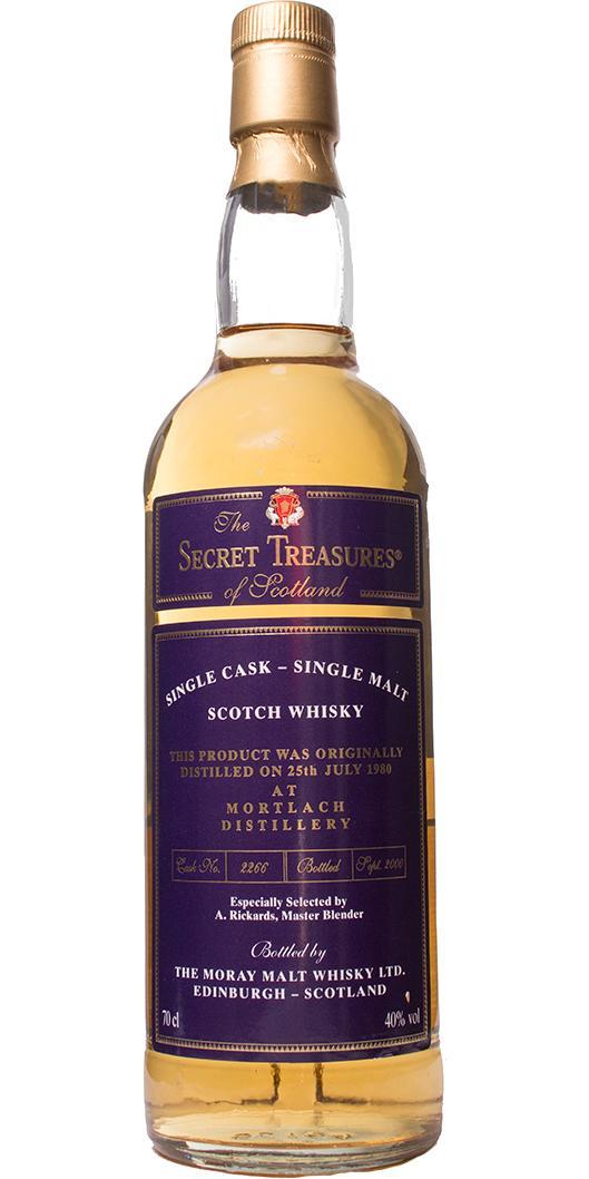 Mortlach 1980 TMMW The Secret Treasures of Scotland
