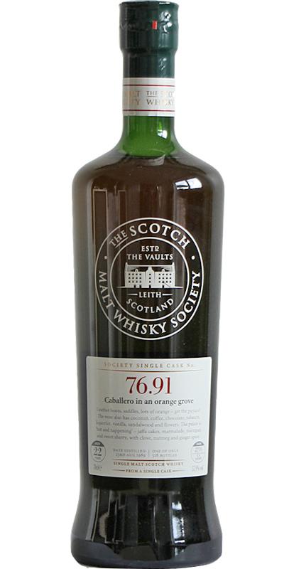 Mortlach 1989 SMWS 76.91 Caballero in an orange grove
