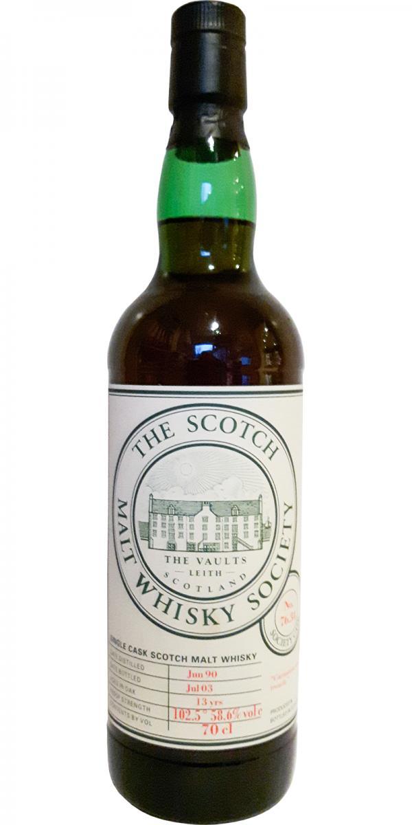 Mortlach 1990 SMWS 76.34 Carnations and treacle