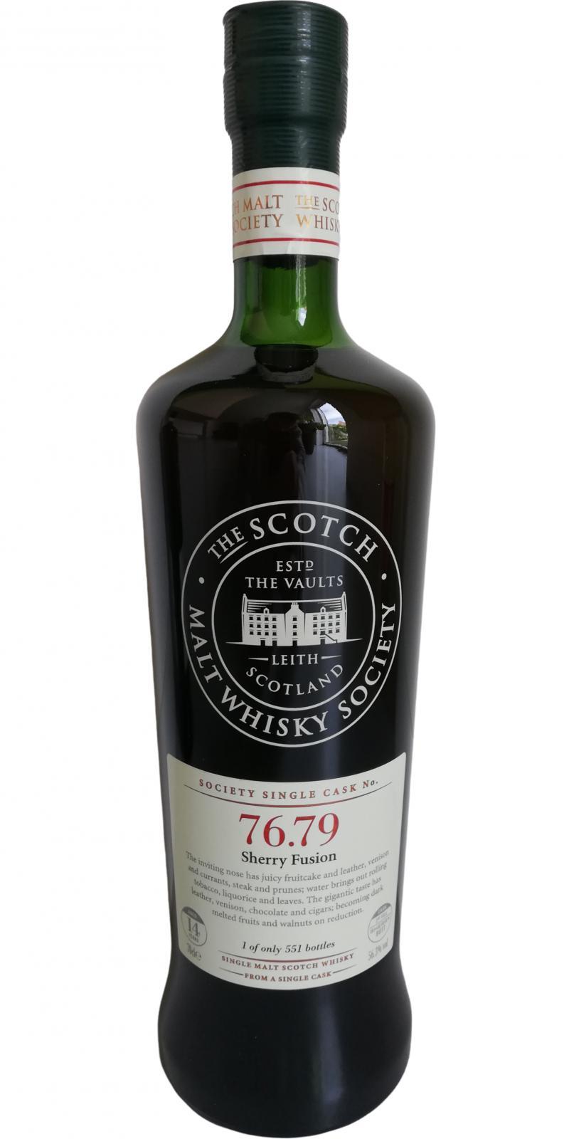 Mortlach 1995 SMWS 76.79 Sherry Fusion