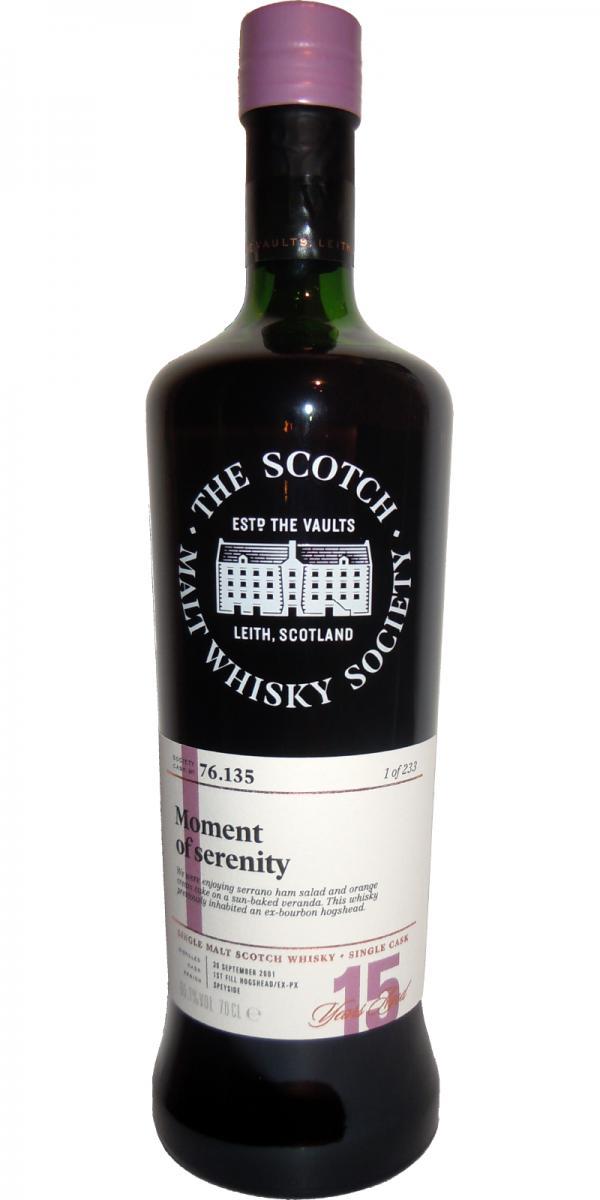 Mortlach 2001 SMWS 76.135 Moment of serenity