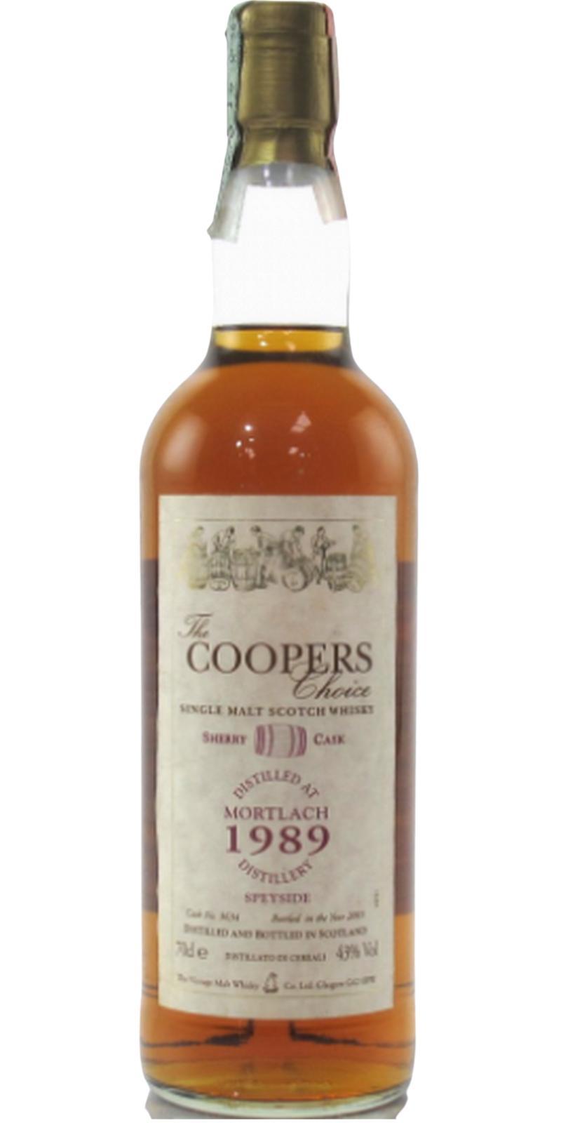 Mortlach 1989 VM The Cooper's Choice